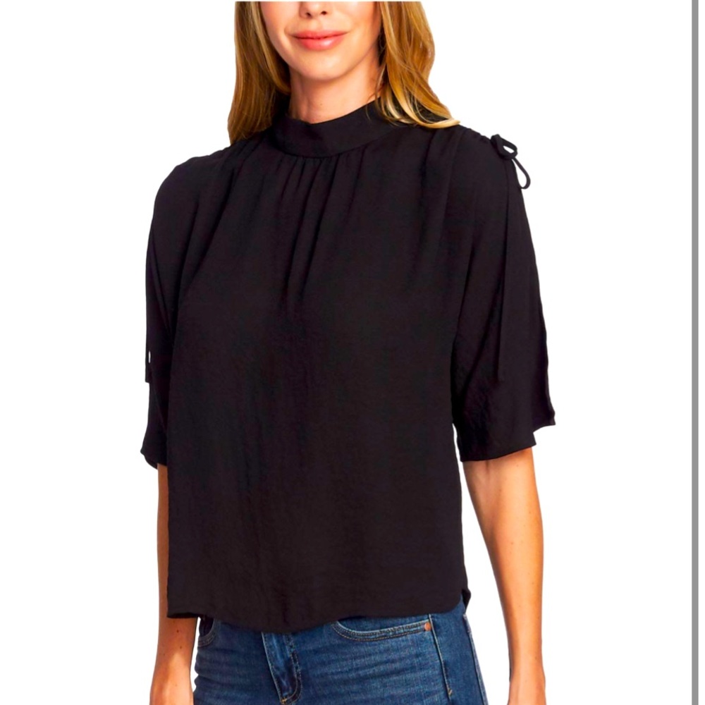 Vince Camuto split-sleeve top